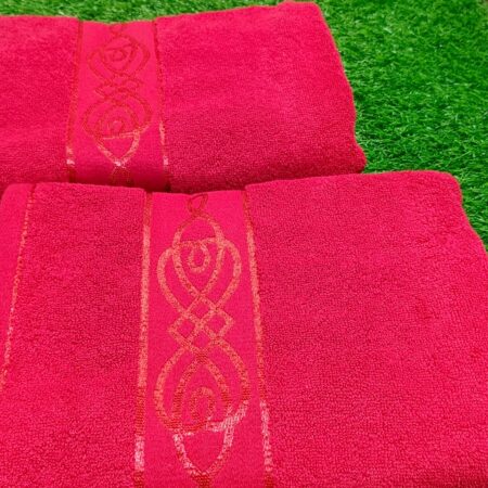 Bath Towel Pure Terry Cotton Single Piece