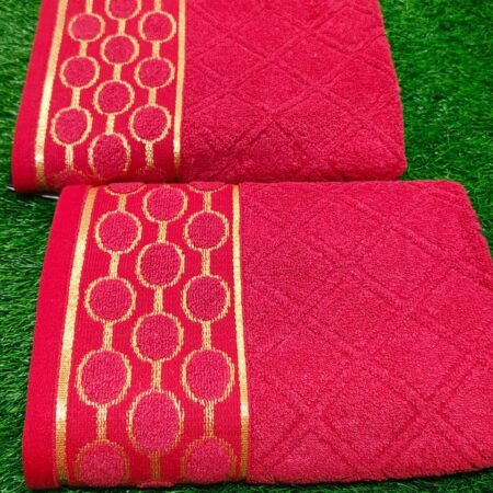 Bath Towel Pure Terry Cotton Single Piece