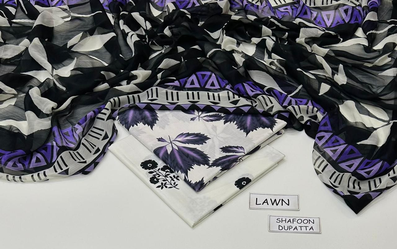 maria b lawn 3pc allover printed trouser maria b lawn 3pc allover printed trouser