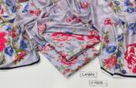 maria b lawn 3pc allover printed trouser