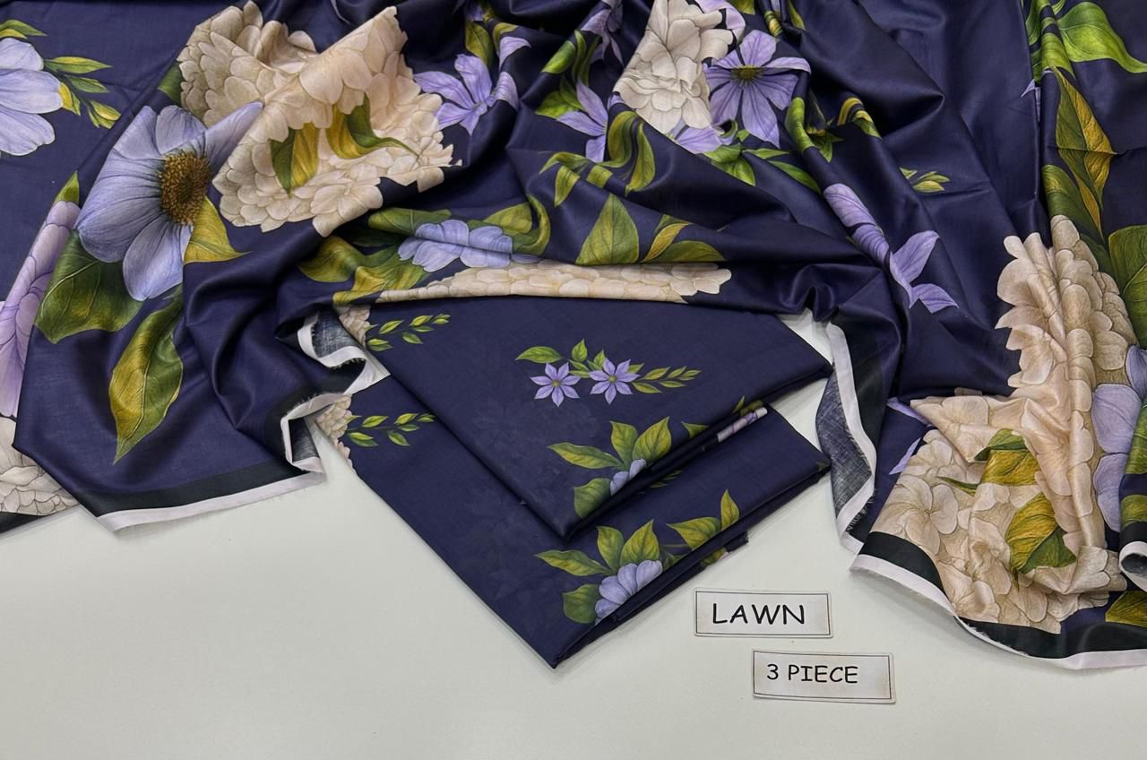 maria b lawn 3pc allover printed trouser maria b lawn 3pc allover printed trouser