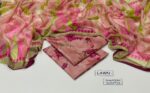 maria b lawn 3pc allover printed trouser