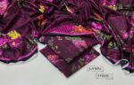 maria b lawn 3pc allover printed trouser