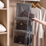 6 pockets double sided handbags organizer