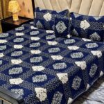 velvet jacquard bedsheet 4 pcs set king size