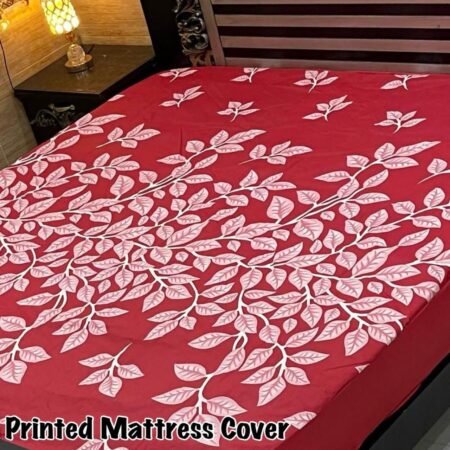 Printed Mattress Covers Water Proof Size King Size Double Bed
