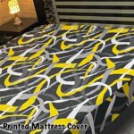 Printed Mattress Covers Water Proof Size King Size Double Bed