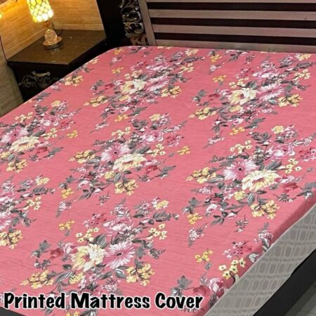 Printed Mattress Covers Water Proof Size King Size Double Bed