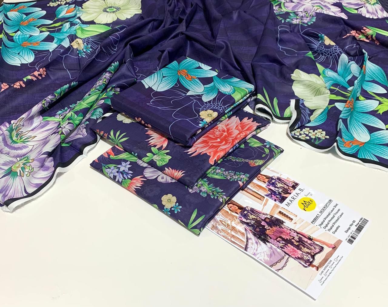 3pc lawn collection 3pc lawn collection