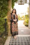 3pcs unstitched suit fabric (shirt)…..silk (dupatta)…. silk (trouser)…. silk