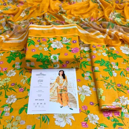 maria.b with shafoon duppata 3pc lawn collection