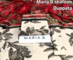 maria.b with shafoon duppata 3pc lawn collection