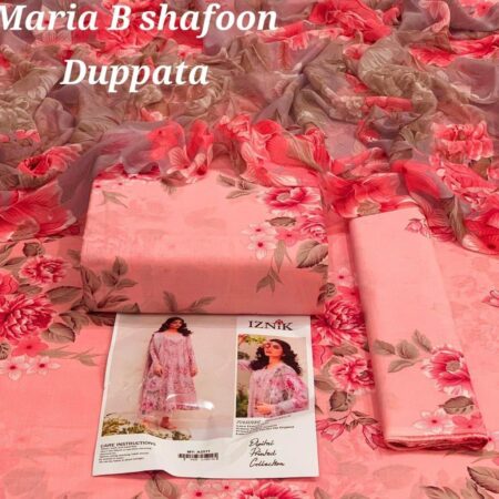 MARIA.B with Shafoon Duppata 3pc Lawn Collection