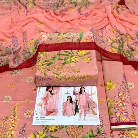 MARIA.B with Shafoon Duppata 3pc Lawn Collection