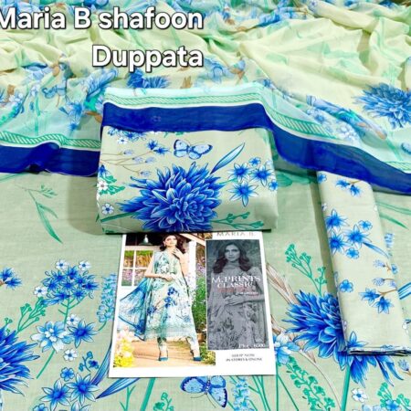 MARIA.B with Shafoon Duppata 3pc Lawn Collection