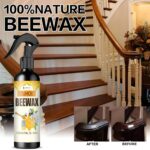 beeswax furniture polish | wood furniture spray beeswax cleaner for floor polish prevent cracking wood cleaner waxing spray for cabinets tables doors chairs / 120 ml