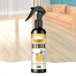 beeswax furniture polish | wood furniture spray beeswax cleaner for floor polish prevent cracking wood cleaner waxing spray for cabinets tables doors chairs / 120 ml